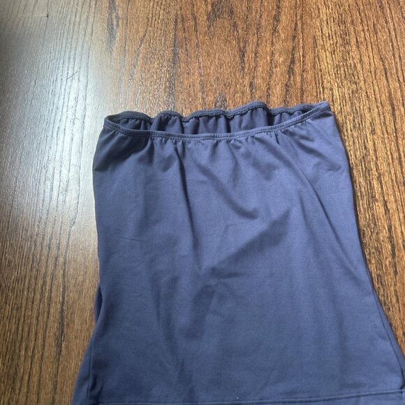 Women's Navy and Blue Crop-top - Picture 2 of 3